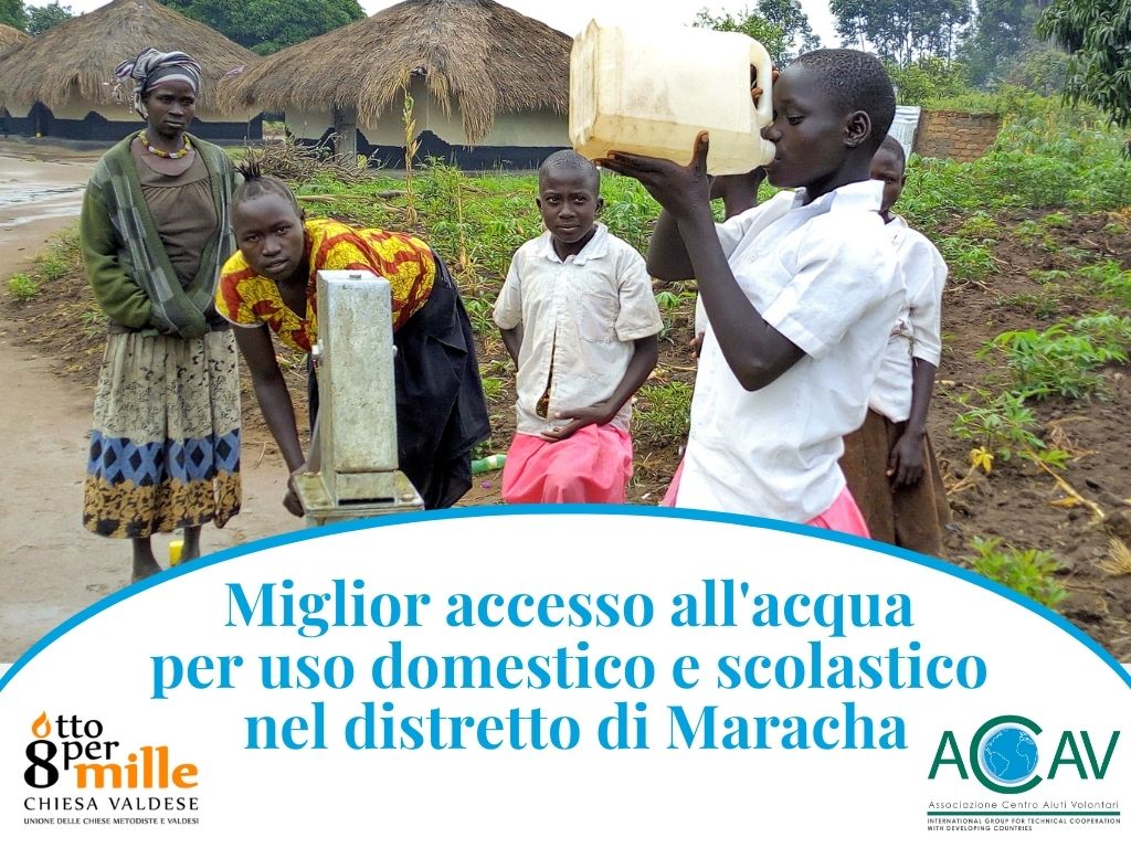 Miglior accesso all’acqua per uso domestico e scolastico nel distretto di Maracha